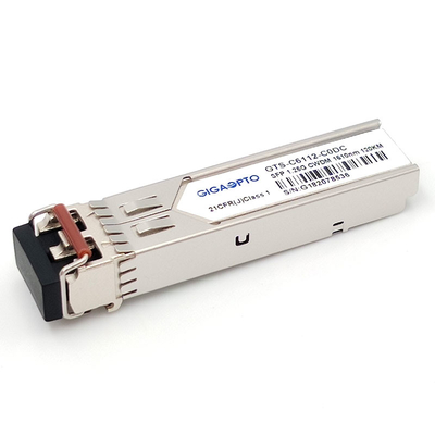 Les DOM duplex du module 1.25G 1000BASE CWDM 1270 1610nm 120km LC SMF d'émetteur-récepteur de SFP