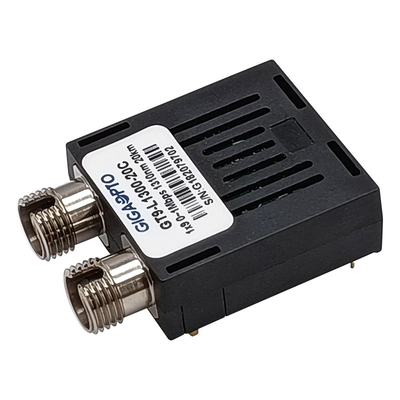 St de Sc optique FC de duplex de TTL LVTTL de module d'émetteur-récepteur de l'émetteur-récepteur 1310nm SMF 20km de 0~1Mbps 1x9