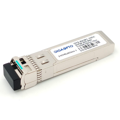 Les DOM optiques bidirectionnels 1270nm-TX/1330nm-RX du module 10km LC de l'émetteur-récepteur SFP28