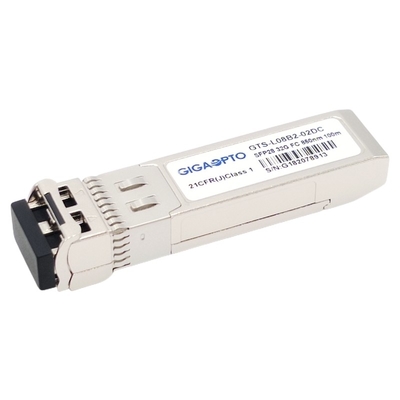 les DOM à ondes courtes du module 100m LC d'émetteur-récepteur du commutateur 32GFC 850nm SFP28 de la Manche de la fibre 32G