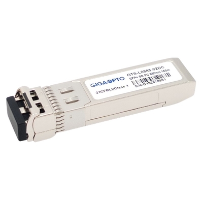 les DOM LC MMF du module 300m d'émetteur-récepteur de fibre du commutateur 850nm de la Manche 8GFC SFP+ de la fibre 8G