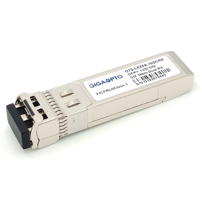 Double module de récepteurs de 12G-SDI SFP+ 10km LC DOM Non MSA Pinout