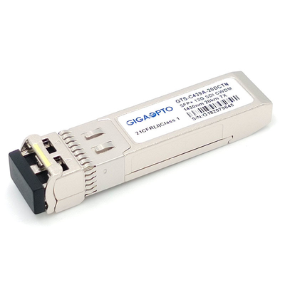 émetteur diagnostique optique simple 20km LC de Digital SFP d'émetteur-récepteur visuel de 12Gb/S CWDM 1270 1450nm
