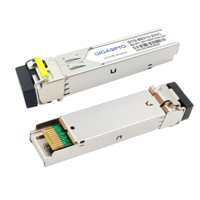 Émetteur-récepteur de 1000BASE-BX Cisco SFP TX1550nm/RX1310nm 20km SMF GLC-BX-20D