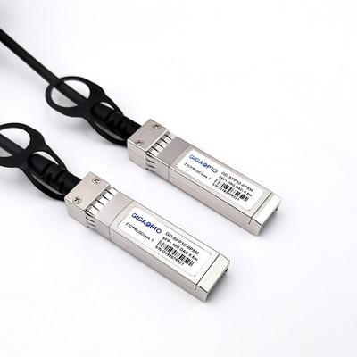 Cable de raccordement direct Sfp+ de cuivre de 10 Gbps Longueur 1m