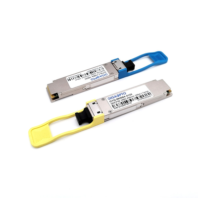 Transcepteur 100G QSFP28 avec connecteur LC Duplex Débit de données jusqu'à 100G