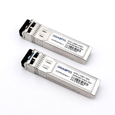 Transcepteur à fibre optique de réseau à vitesse de transmission de données de connecteur LC de 25 Gbps