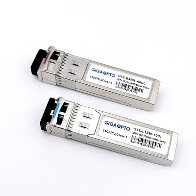 Cisco 10G SFP+ Connecteur LC Consommation d'énergie 2,5 W