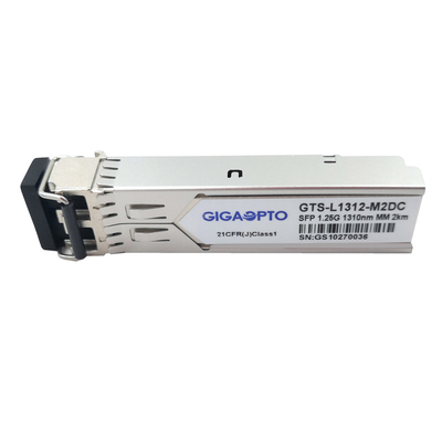 Duplex optique LC de module d'émetteur-récepteur des DOM 1.25G de SFP 1000BASE-SX 1310nm MMF 2km