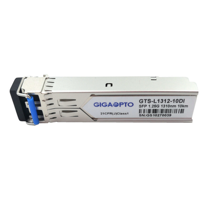 module industriel 1000BASE-LX/LH d'émetteur-récepteur des DOM LC de 1.25G SFP 550m MMF/10km SMF 1310nm