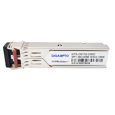 Les DOM duplex du module 1.25G 1000BASE CWDM 1270 1610nm 120km LC SMF d'émetteur-récepteur de SFP