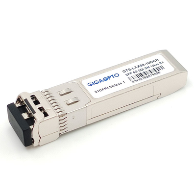 modules de récepteur simples de la borne 10km SMF LC de 6G IDS SMPTE SFP MSA