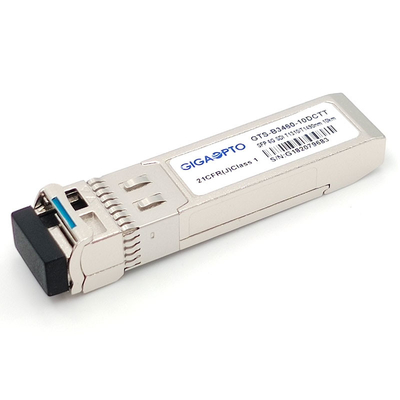 doubles modules d'émetteurs de 6G IDS SMPTE SFP TX1310nm TX1490nm 10km SMF BIDI LC NON-MSA