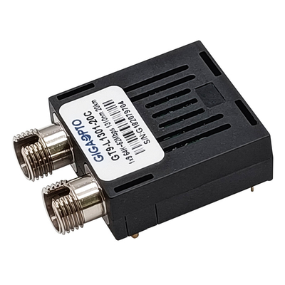 module duplex optique d'émetteur-récepteur de mode unitaire de St de Sc FC de l'émetteur-récepteur 1310nm SMF 20km de 64K~52Mbps 1x9