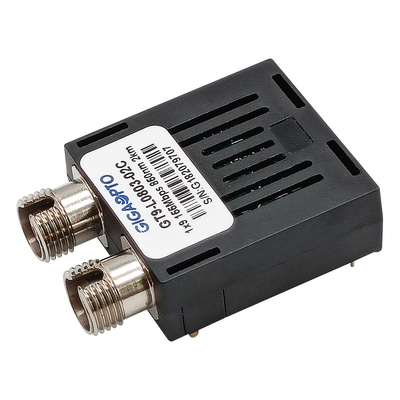 émetteur-récepteur duplex optique LVPECL PECL de St 850nm de Sc FC de l'émetteur-récepteur 2km MMF de 155Mbps 1x9