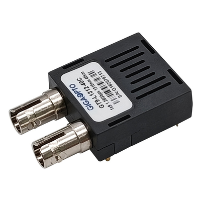 St de Sc duplex unitaire FC du module 1x9 1310nm 40km SMF de la fibre LVPECL PECL du mode 1.25Gbps