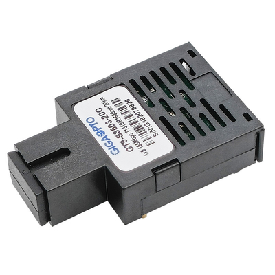 St de Sc simple FC de la fibre 1x9 de l'émetteur-récepteur 155Mbps BIDI TX1310nm RX1550nm 20km SMF de module simple d'émetteur-récepteur