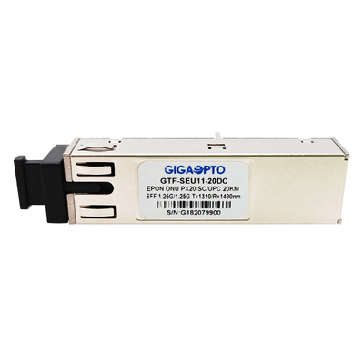 Sc UPC SMF DDM du module ONU PX20 1.25G SFF 2x10 TX1310nm/RX1490nm d'EPON SFF
