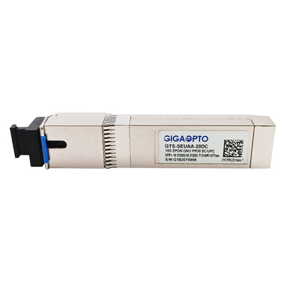 module symétrique d'émetteur-récepteur de Sc UPC du module ONU SFP+ PR30 TX1270nm 10.3G RX1577nm 10.3G de 10G EPON SFP