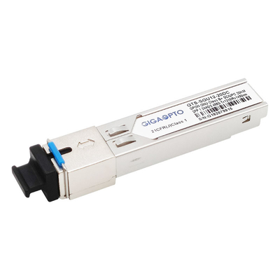 Sc UPC 20km DDM de l'émetteur-récepteur TX1.244G/RX2.488G 1310nm TX 1490nm RX de la classe B+ GPON SFP d'ONU Ontario