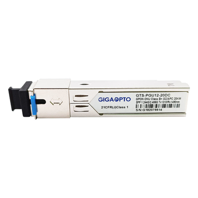Connecteur optique générique DDM de Sc RPA du module SMF 1310nm 1490nm d'émetteur-récepteur de la classe B+ ONU GPON SFP