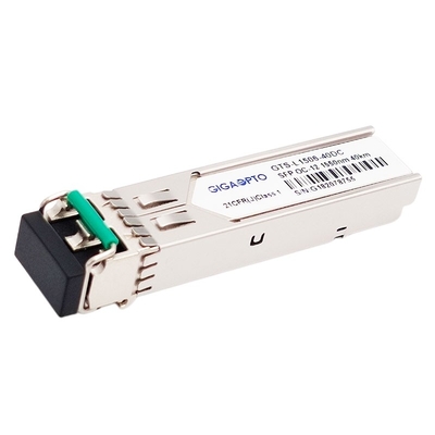 Module SMF DOM Duplex LC d'émetteur-récepteur d'OC-12/STM-4 622Mbps 1550nm 40km SFP