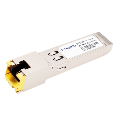 le module optique 1000BASE T d'émetteur-récepteur de SFP du mode 1000Mbps unitaire cuivrent RJ-45 100m industriel