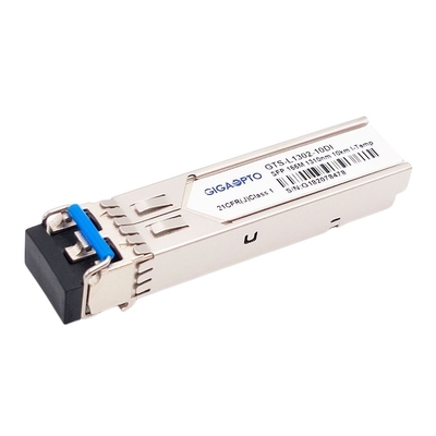 les DOM industriels du duplex LC de l'émetteur-récepteur optique SMF de 155Mbps 1310nm 10km 100BASE LX SFP
