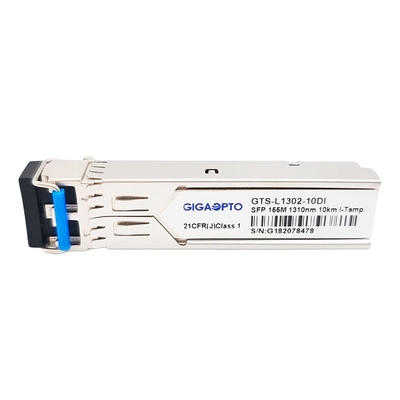 les DOM industriels du duplex LC de l'émetteur-récepteur optique SMF de 155Mbps 1310nm 10km 100BASE LX SFP
