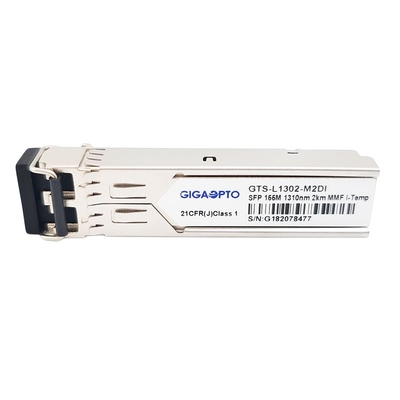 Les DOM 155Mbps optiques industriels du duplex LC 1310nm MMF 2km du module 100BASE FX d'émetteur-récepteur de SFP