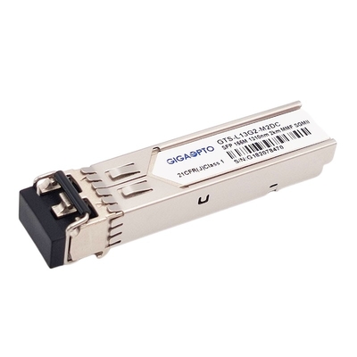 Ports de l'émetteur-récepteur 1310nm MMF 2km LC DOM Module For Gigabit Ethernet SFP de 100BASE FX SGMII SFP