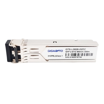 module DOM Duplex LC d'émetteur-récepteur de module de la Manche de fibre de 2G SFP 850nm MMF 300m