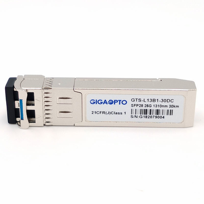 Les DOM optiques du duplex LC de module d'émetteur-récepteur de SFP28 30km 25GBASE ER Lite SMF 1310nm