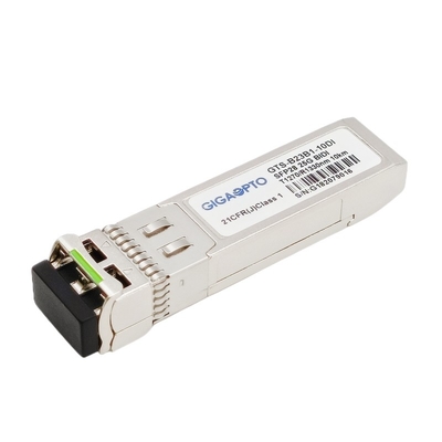 Les DOM optiques 1270nm TX 1330nm RX du module 10km LC d'émetteur-récepteur de WDM SFP28 industriels