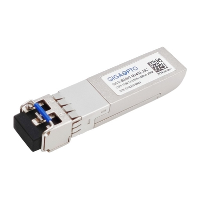 Les doubles BIDI CSFP DOM de fibre optique de l'émetteur-récepteur TX1310nm RX1490nm LC 20km de 100BASE