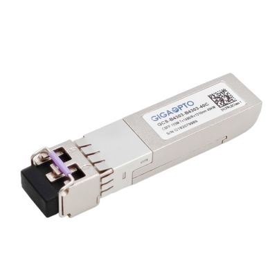 les DOM de l'émetteur-récepteur LC 40km de SFP BIDI de contrat de 2x 155Mbps 1310nm 1490nm