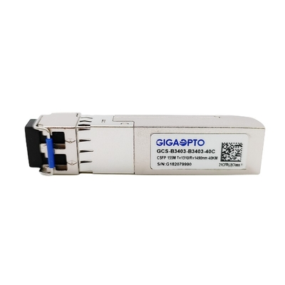 Les DOM de l'émetteur-récepteur TX1310nm RX1490nm LC 40km de SFP BIDI de contrat des canaux doubles 155Mbps