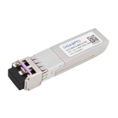 1000BASE CSFP conjuguent le SM LC DOM Transceiver de BIDI 120km TX1490 RX1550