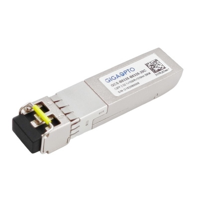 2.5Gbps le contrat SFP conjuguent les DOM de Tx 1310nm Rx 1550nm LC 20km d'émetteur-récepteur de BIDI