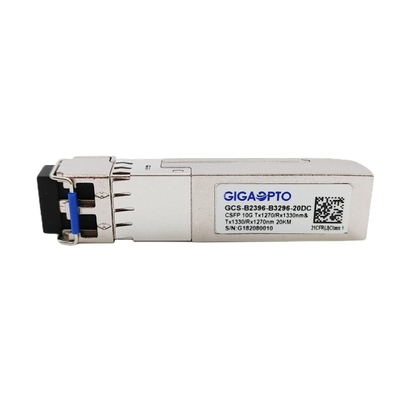 10G le contrat SFP+ conjuguent les DOM de l'émetteur-récepteur 20km LC de BIDI