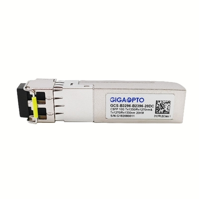 10G le contrat SFP+ conjuguent les DOM de l'émetteur-récepteur 20km LC de BIDI