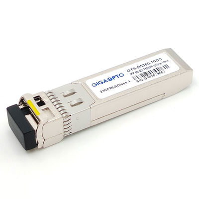 module MSA d'émetteur-récepteur de la vidéo TX1550nm RX1310nm 10km BIDI de 6G IDS