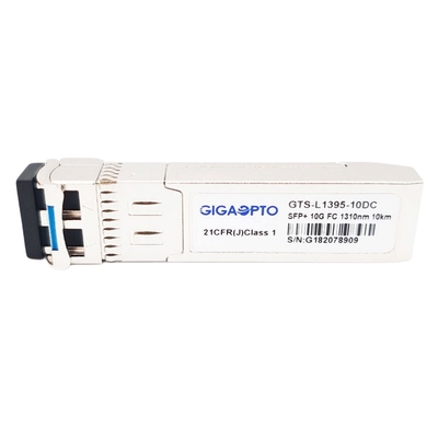 Émetteur-récepteur optique de module des DOM LC SMF de la Manche 1310nm 10km de fibre de SFP+ 10G FC