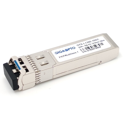Émetteur-récepteur optique de module des DOM LC SMF de la Manche 1310nm 10km de fibre de SFP+ 10G FC