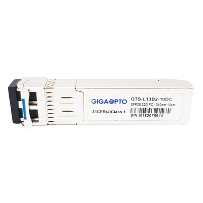 les DOM de l'émetteur-récepteur 1310nm 10km SMF LC de la Manche de fibre de 32G FC LW SFP28