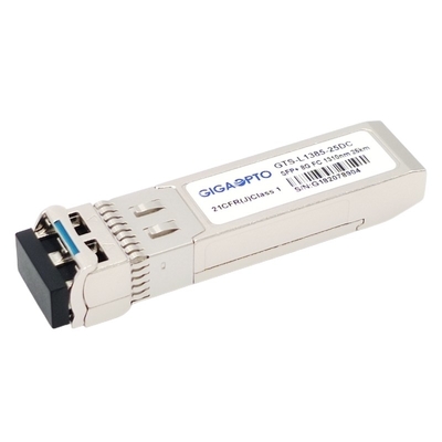 Les DOM du module SMF 1310nm 25km LC d'émetteur-récepteur de la Manche de fibre de SFP+ 8G FC