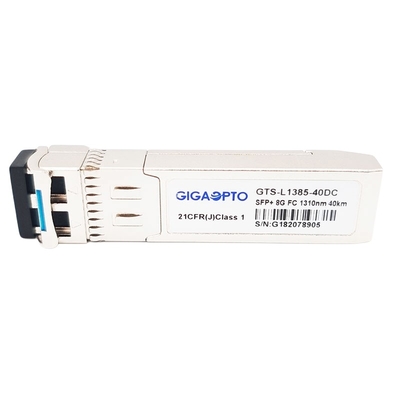 Module 1310nm d'ER 40km d'émetteur-récepteur de la Manche FC SFP+ de fibre des DOM 8G