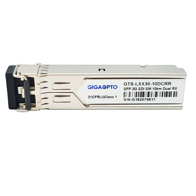Double module pathologique visuel de modèles des récepteurs 1310nm 10km de SFP pour SD-SDI HD-SDI et 3G-SDI non MSA