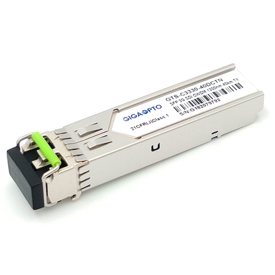 Module d'émetteur simple de 3G-SDI SFP CWDM 1270nm-1610nm 40KM SMF LC DDM non MSA