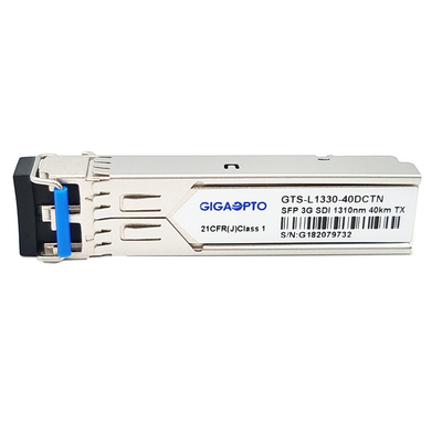 Non émetteur optique d'émetteur-récepteur de SFP de vidéo de MSA Pinout 3Gbps 1310nm 40km pour l'écart-type HD/3G IDS